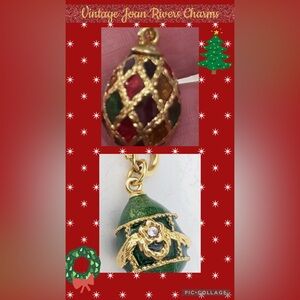 Vintage Joan Rivers Gold Plated Charms